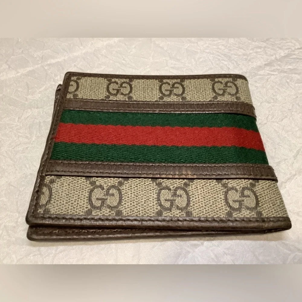 Gucci Ophelia Mens Bi Fold Wallet & Louis Vuitton Card Holder